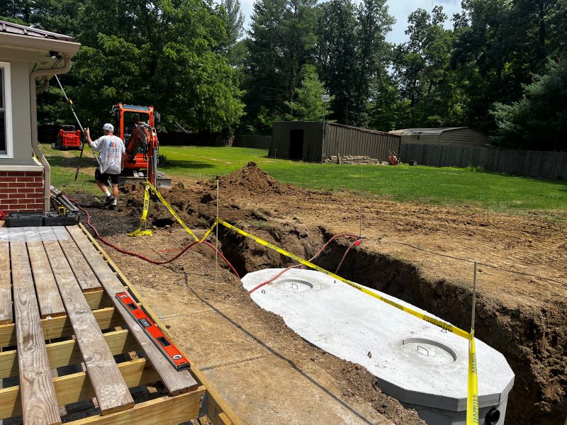 septic system installer martinsville indiana